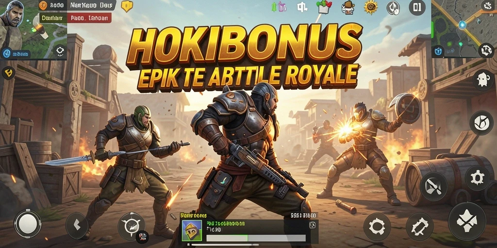 Gameplay mendebarkan dalam HOKIBONUS dengan pertarungan antar pemain.