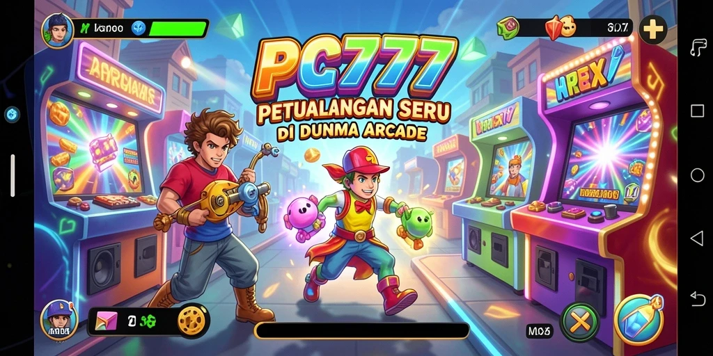 Tampilan seru gameplay PC777 yang menantang pemain.