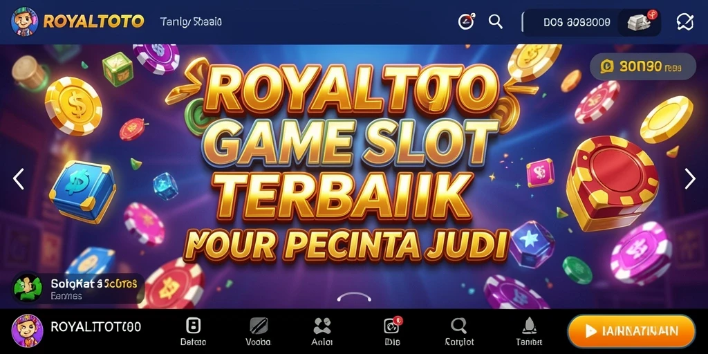Tangkapan layar gameplay utama ROYALTOTO yang seru dan mengasyikkan.