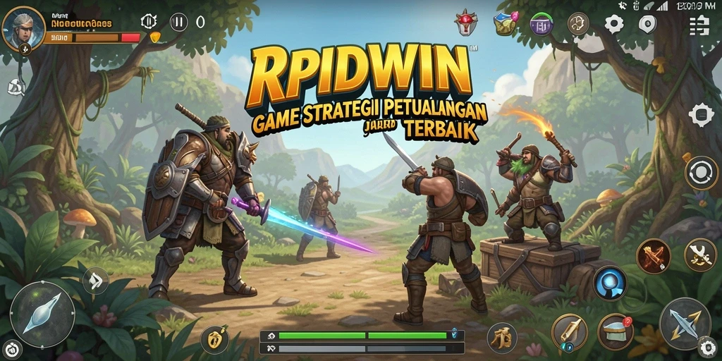Tampilan gameplay RPIDWIN yang menarik dalam dunia SLG.