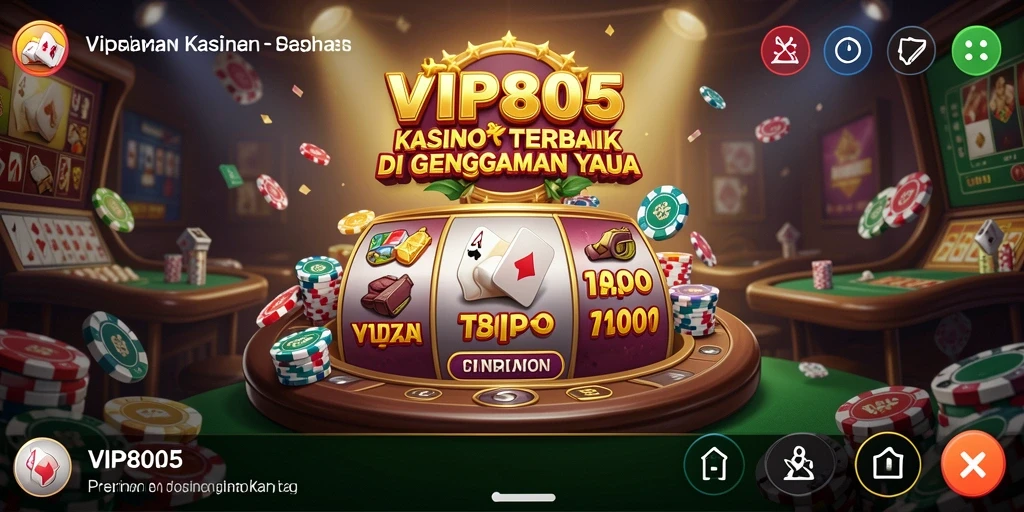 Screenshot game menunjukkan keseruan bermain Kasino.